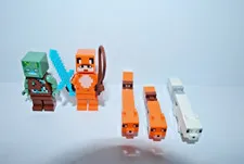 2022 LEGO MINIFIGURES FROM MINECRAFT SET 21178 EXCELLENT CONDITION