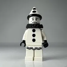 LEGO Series 10 Sad Clown 71001 CMF Collectible Minifigures B&W!