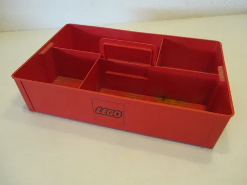 K3# LEGO sorting box / sorting box / collection case RED