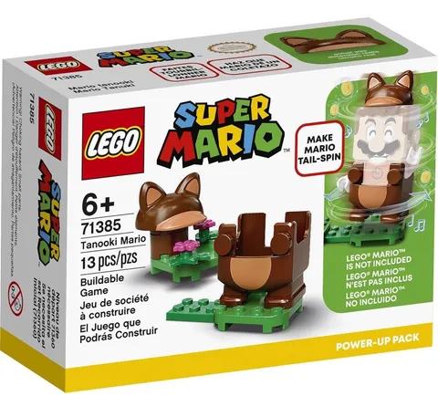Lego Super Mario: Tanooki Mario Suit Power Up  🔥RETIRED🔥 71385 