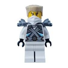 LEGO Ninjago ZANE REBOOTED STONE WARRIOR Armor Minifigure Nindroid - AUTHENTIC!