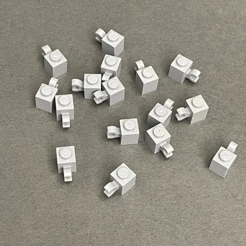 Lego 60476 65459 Light Blue Gray Replacement Add-on Pieces Parts Lot of 16