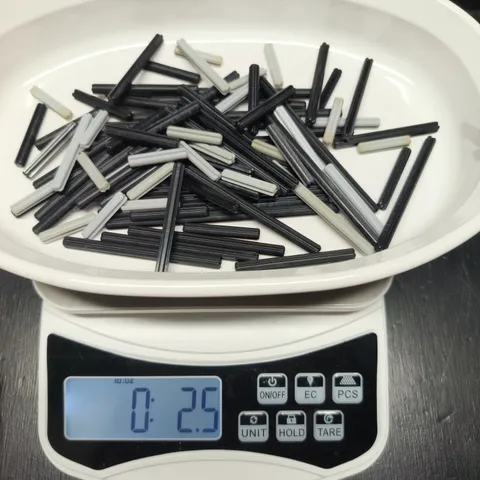 Lego Technic Axles Bulk Lot 2.4Oz Mixed Sizes Genuine Black Gray