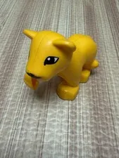 Lego Duplo Lion  Cub Plastic Toddler Toy Figure Building Block Animal Yellow