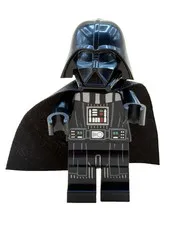 LEGO Star Wars Darth Vader Minifigure Black Helmet Cloth Cape Plastic Figure