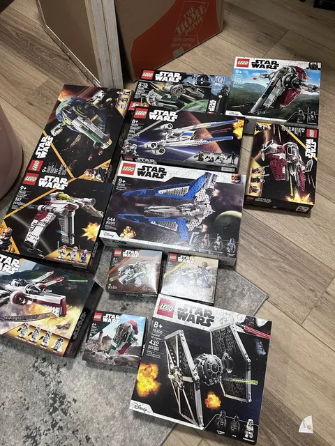 LEGO Star Wars Medium Set EMPTY BOX LOT – Box Only
