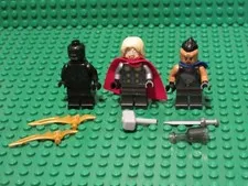 Lot 3 LEGO Marvel Super Heroes Minifigs Thor Valkyrie Berserker Ragnarok TV16