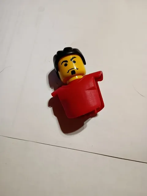 Lego Red Football Player Bricker Figure 7924 McDonalds Promo Replacement