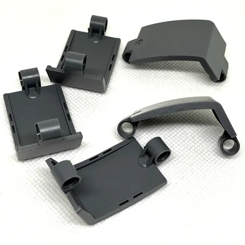 LEGO Parts - Dark Bluish Gray Technic, Panel Curved 3 x 5 x 3 - No 24116 - QTY 5