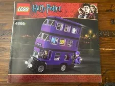 Lego Harry Potter THE KNIGHT BUS ADVENTURE 4866 *INSTRUCTIONS ONLY*