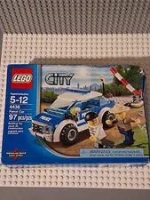 LEGO City Police 4436 Patrol Car Set. New In Box. Box Damaged
