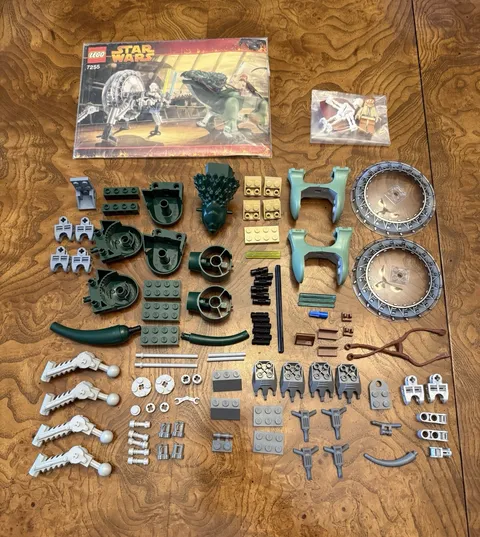 LEGO Star Wars General Grievous Chase Set 7255 99% Complete Missing Obi Wan Cape
