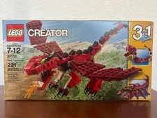 New LEGO CREATOR Red Creatures #31032