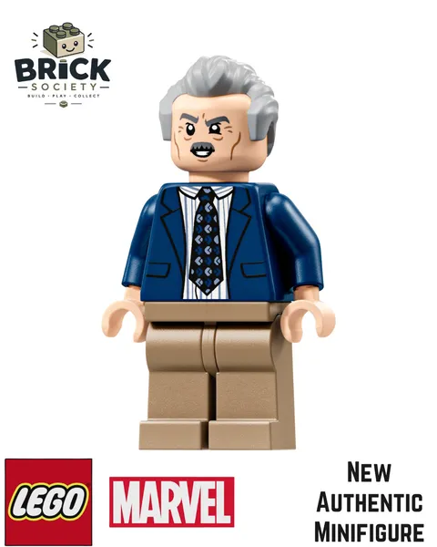 LEGO J.Jonah Jameson 76342 Minifigure -Spider-Man vs. Mysterio : The Daily Bugle