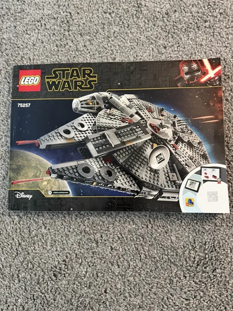 Lego Star Wars Millennium Falcon 75257 MANUAL ONLY Instruction Book No Bricks
