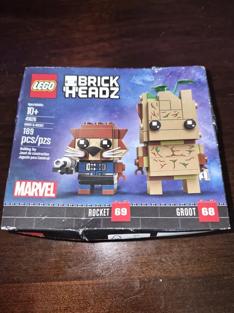 LEGO BRICKHEADZ: Groot & Rocket (41626)