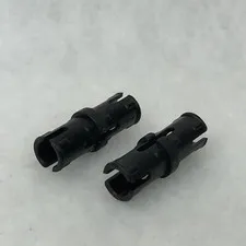 LEGO 2780 Black Technic, Pin with Short Friction Ridges (x2)