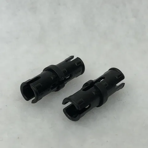 LEGO 2780 Black Technic, Pin with Short Friction Ridges (x2)