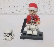 Custom Lego Star Wars Clone Wars  Storm Trooper Commando Stan Claus Outfit 
