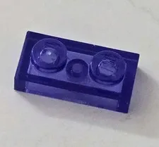 LEGO Parts - Trans-Purple Plate 1 x 2 - No 3023
