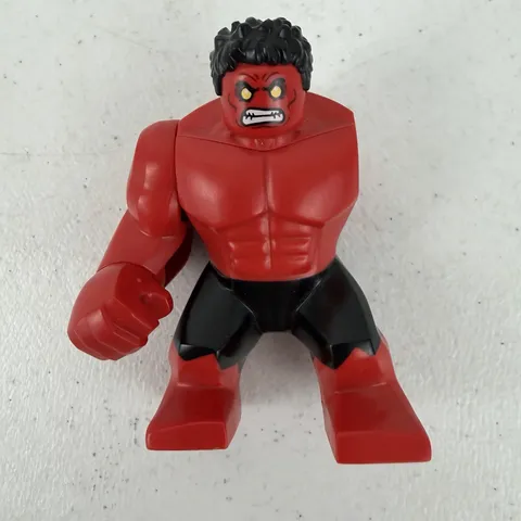 Lego Red Hulk Big Fig 2013 76078 RARE Missing Arm