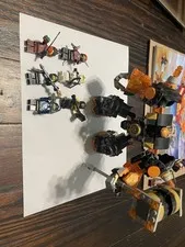 LEGO Ninjago/Robot Build Set w/ 4Minifigures (As Shown)