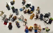 90+ LEGO Minifigures & Characters Star Wars Ninjago SpongeBob Toy Story Atlantis