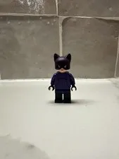 LEGO Batman 1 Custom 2006 PAD PRINTED Classic Catwoman Purple Minifigure LB1