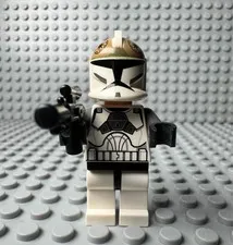 LEGO STAR WARS -- CLONE TROOPER GUNNER PHASE 1 MINIFIGURE 8014 8039 SW0221 NICE