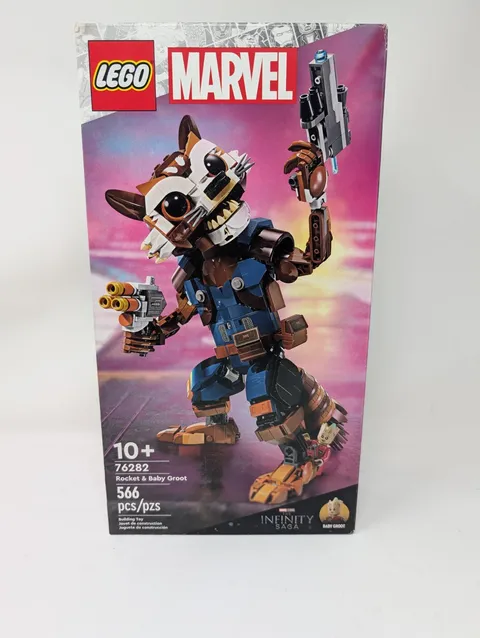 LEGO Marvel Infinity Saga Rocket Raccoon And Baby Groot 76282~A2