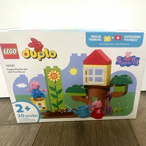 LEGO DUPLO 10431 Peppa Pig Garden & Tree House Set 20 pcs Brick Separator 2+