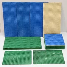 GENUINE LEGO Baseplate Lot 23 Flat Thin Damaged Plates 16x16 16x22 16x24 16x32