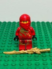 LEGO NINJAGO Kai DX Minifigure njo0009 2011 Dragon Suit w/ Gold Sword