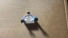 LEGO Star Wars Phase 1 Wolfpack Commander Wolffe Minifigure Torso (Wrong Arm)