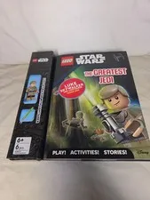 LEGO Star Wars: The Greatest Jedi Book w/ Luke Skywalker Minifigure Disney