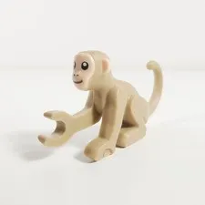 Lego Monkey Minifigure Light Nougat Face City 60302 30570 60300