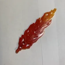 Lego Bionicle Tahu Stars Weapon Orange Yellow Fire Sword Flame HTF