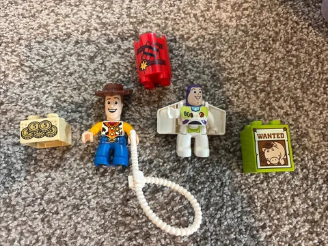LEGO Duplo Disney Pixar Toy Story Woody Buzz Lightyear Lot Figures Lasso