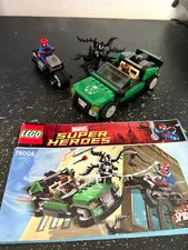 LEGO Marvel Super Heroes: Spider-Man Spider-Cycle Chase (76004) 237 pcs + Manual