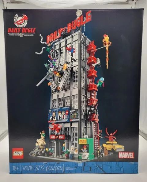 LEGO Marvel Spider-Man Daily Bugle 76178 original box included ! :)  3