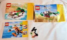Lego Creator Instruction Booklets Lot - 31037 (Boat/Helicopter) & 31028 (Plane)