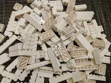 Lot Of 150+ Lego Bricks White