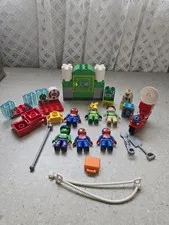 Lot Of Lego Duplo Marvel,Spider-Man, Hulk
