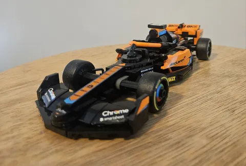 LEGO Speed Champions 76919 2023 McLaren F1 Car - Loose w Box - 100% Complete 