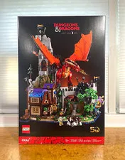 LEGO Ideas Dungeons & Dragons Red Dragon's Tale 21348 3745pcs 50th Anniv