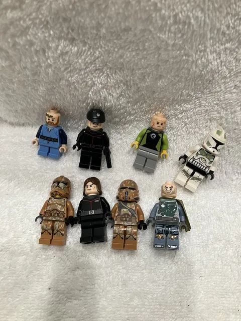LEGO Star Wars Minifigure Lot - Boba Fett, Clones Geonosis + More