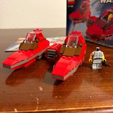 LEGO Star Wars 7119 Twin-Pod Cloud Car (2002) w/ instructions and box art