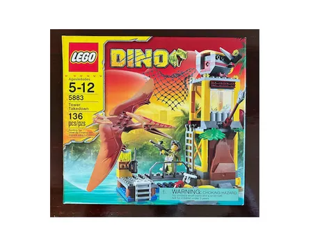 LEGO Dino: Tower Takedown 5883 New, sealed in mint box from 2012