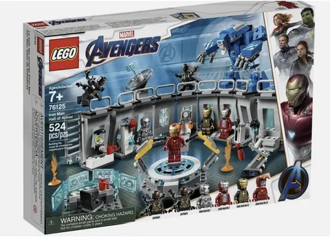 LEGO Super Heroes: Iron Man Hall of Armor (76125) | New | Retired | Free Ship