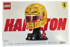 LEGO Editions Scuderia Ferrari HP Lewis Hamilton Helmet    884 PCS.